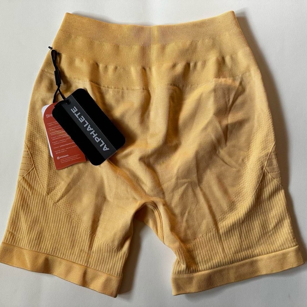 Alphalete Yellow Shorts 🔆